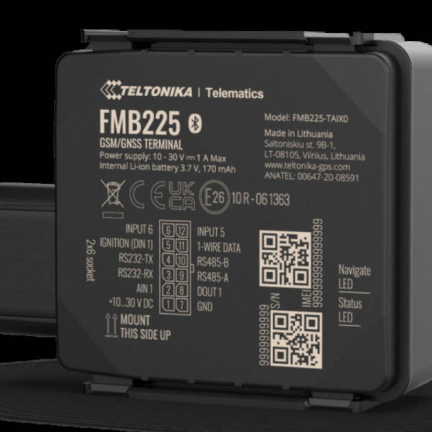 Teltonika FMB225 Compact Waterproof Tracker