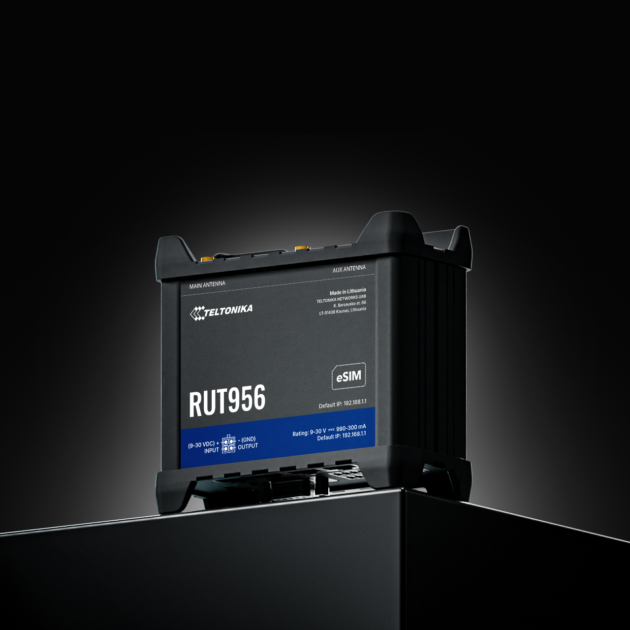 Teltonika RUT956 4G Industrial Router with I/O